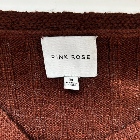 Marshalls Dark Brown Button Up Cardigan Sweater - Picture 3 of 3